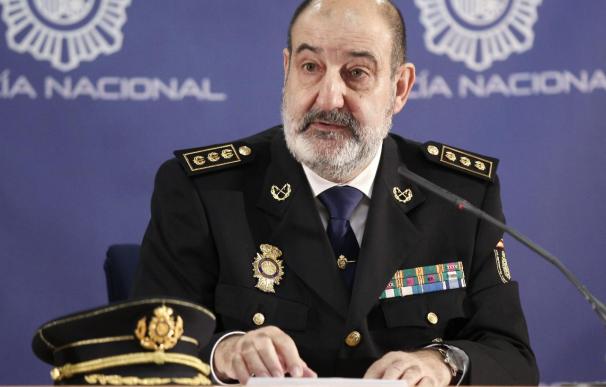 José Santiago Sánchez Aparicio, durante sus funciones como comisario general de Policía Judicial.
