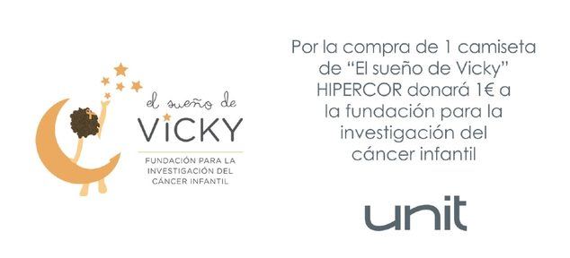 El Corte Inglés colabora con la Fundación El Sueño de Vicky con más de 21.000 euros para investigar el cáncer infantil