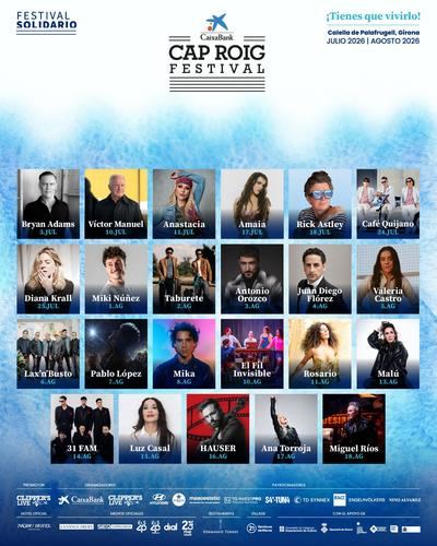 Todo preparado para el Cap Roig Festival