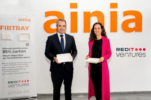 Ainia y Redit Ventures lanzan Fibtray Solutions, la nueva compañía que reduce un 90% el uso del plático