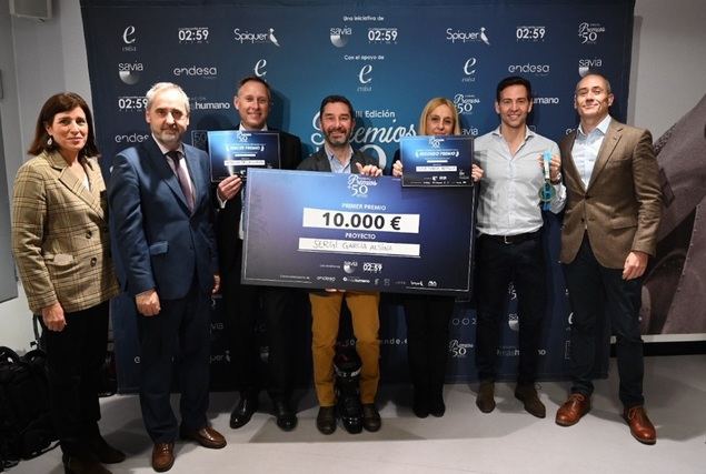 Sergi García-Alsina, Luisa María Botella y Patrick de la Cueva ganadores de la III Edición de los Premios +50 Emprende