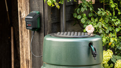 Bosch Home & Garden lanza una bomba que permite distribuir el agua de lluvia recogida por todo el jardín