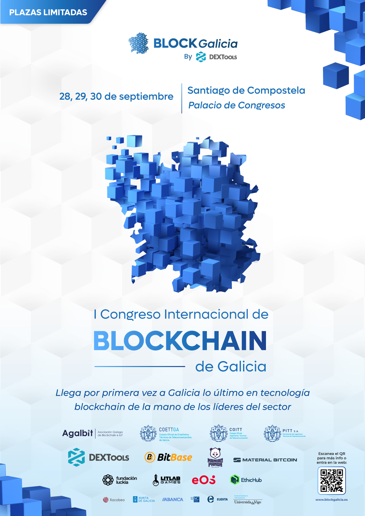 Los CEO’s de las principales empresas de blockchain con alcance internacional se dan cita en BlockGalicia