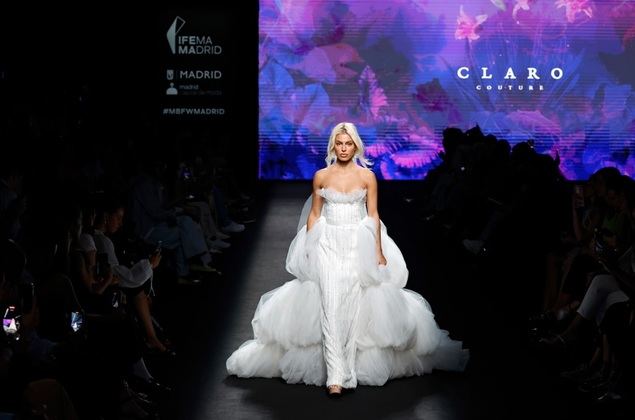 Jessica Goicoechea desfila por primera vez en MBFWM