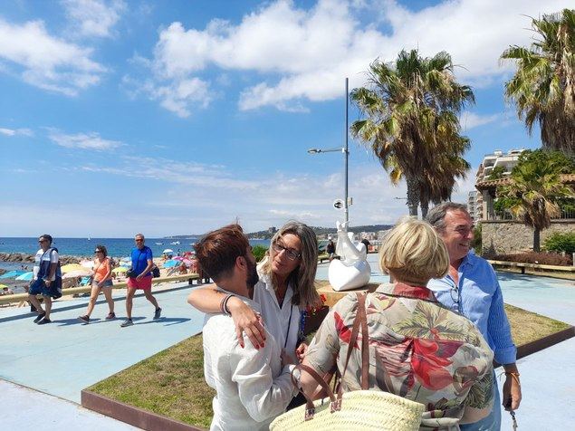 Veray (PP) : “Nos comprometemos a ejecutar de forma urgente y rápida la construcción de los espigones submarinos de Calonge”
