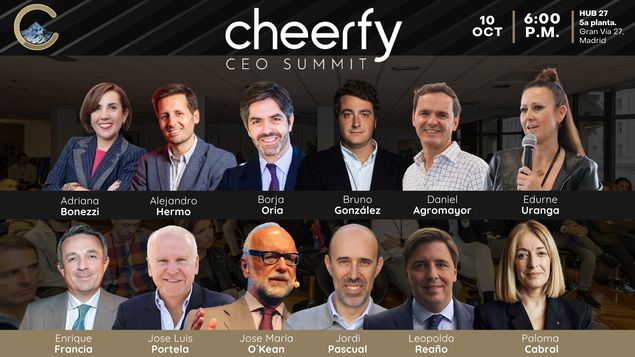 Cheerfy CEO Summit reúne a más de cien líderes de la restauración y fondos de inversión para abordar los retos del sector