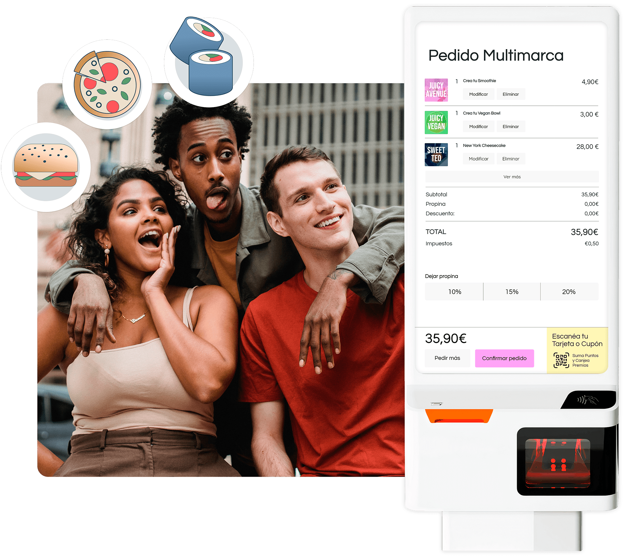 Nace Cheerfy Kiosk, la experiencia de kioskos digitales para marcas de restauración