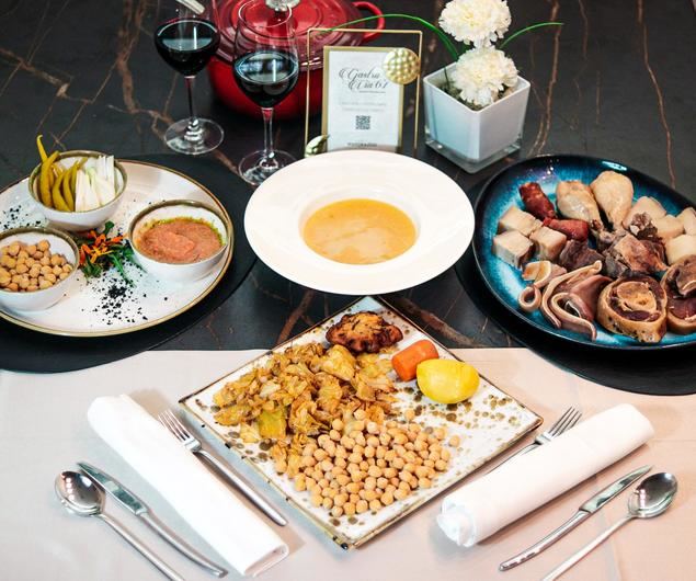El tradicional cocido madrileño regresa todos los jueves a Gastrovía 61