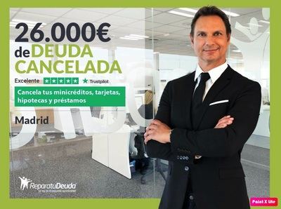 Cancela 26.000 euros de deuda en Madrid tras cerrar su negocio y estar su pareja sin trabajo
