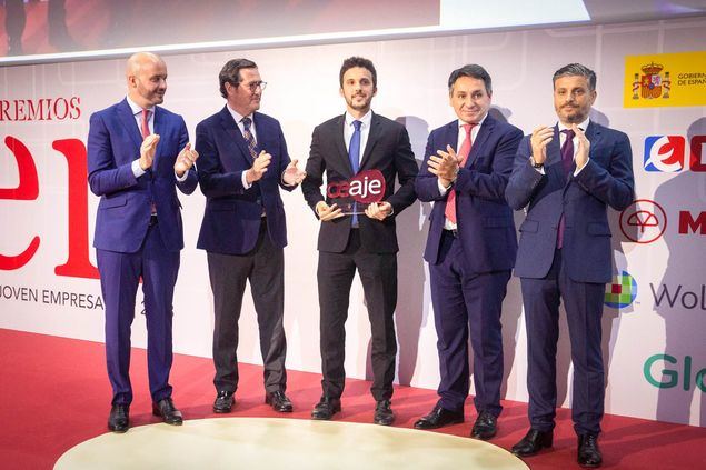 Darío García Calderón, joven empresario del año