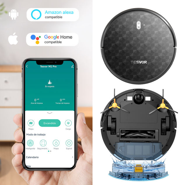 La zaragozana Diempi comercializará el último robot aspirador de Tesvor