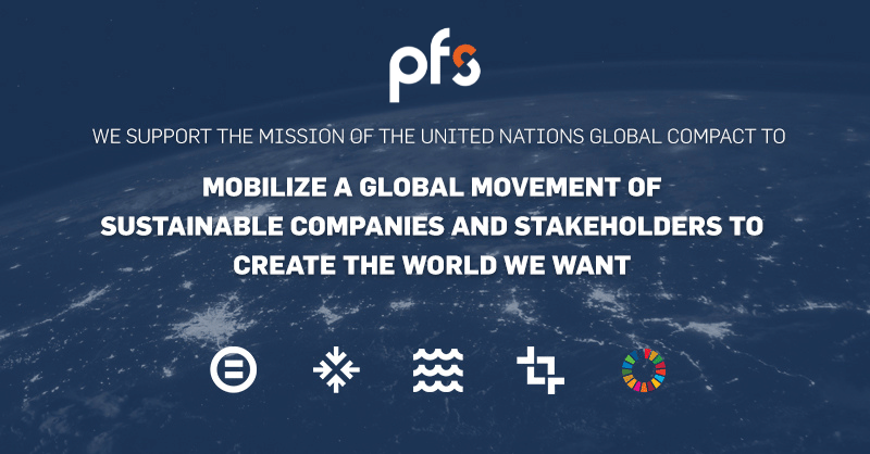 pfs se une al Pacto Mundial de Naciones Unidas