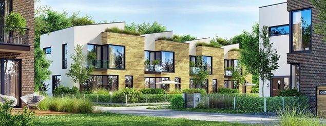 Ejemplo de urbanización eco-friendly