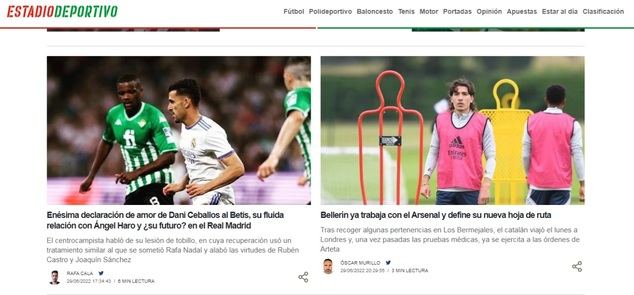 Estadio Deportivo lanza su nueva imagen y plataforma web