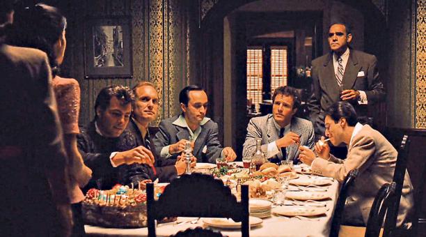 Escena del film 'El Padrino', que evoca las andanzas de las organizaciones mafiosas en Estados Unidos.