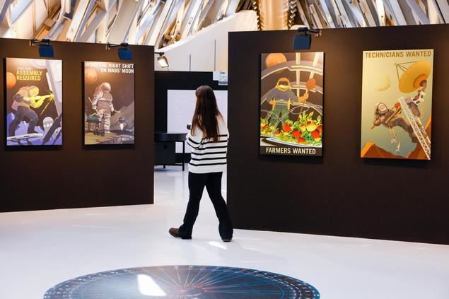 Mobikity City abre sus puertas a la sociedad con la exposición 'Marte, la conquista de un sueño'