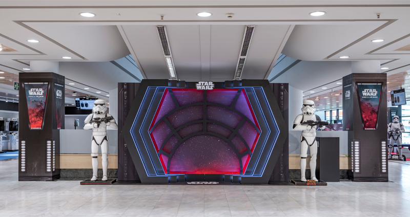 Los villanos de Star Wars homenajeados en El Corte Inglés