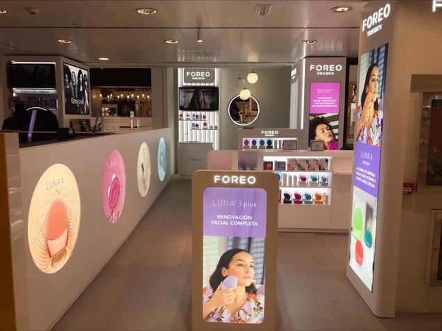 FOREO abre su flagship en el Corte Inglés de Castellana