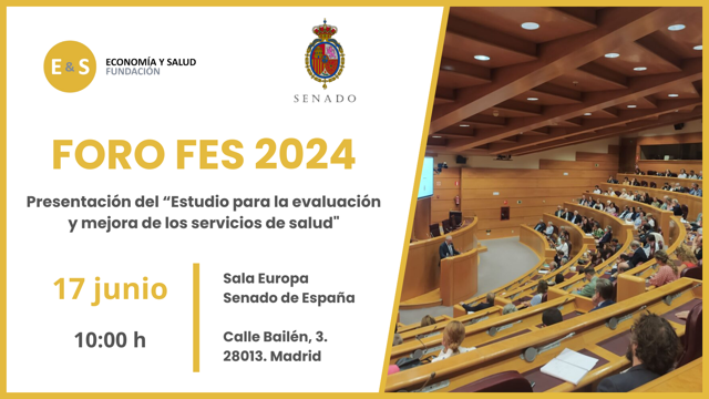 La Fundación Economía y Salud celebrará en el Senado su III Foro FES
