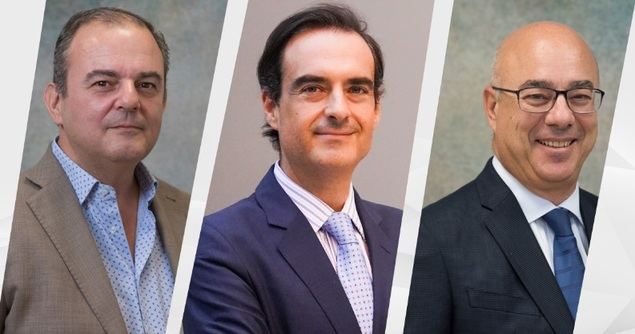 Fundadores, Vincenzo Cirigliano, Javier de Echevarría y Luis Izquierdo.