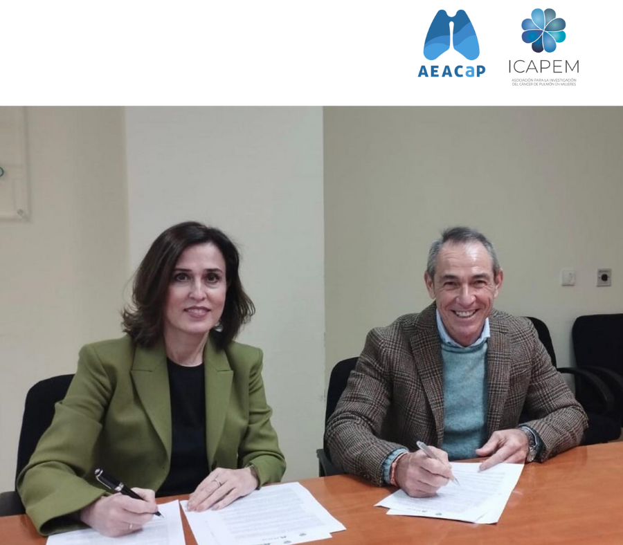 AEACaP e ICAPEM colaborarán para desarrollar actividades que mejoren la calidad de vida de las personas afectadas de cáncer de pulmón
