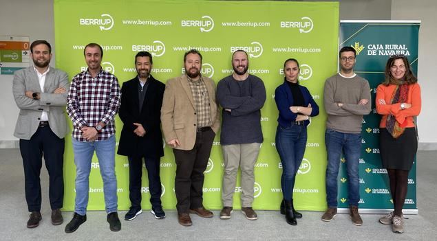 Seleccionadas 4 startups de la Convocatoria Caja Rural de Navarra que se unen al 16º programa de aceleración de BerriUp