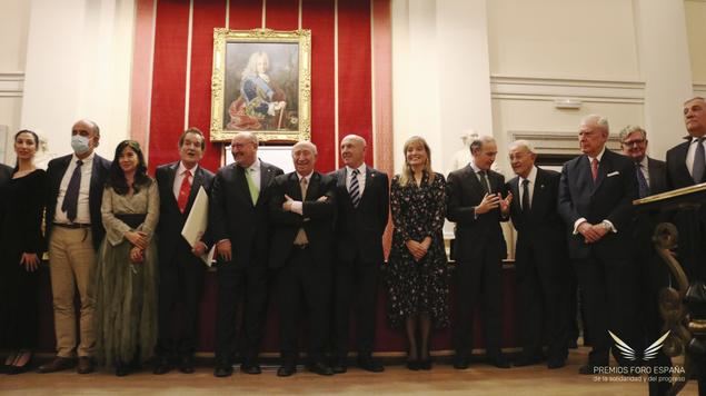 Los resistentes ganadores de la II Edición de los Premios Foro España a los Valores