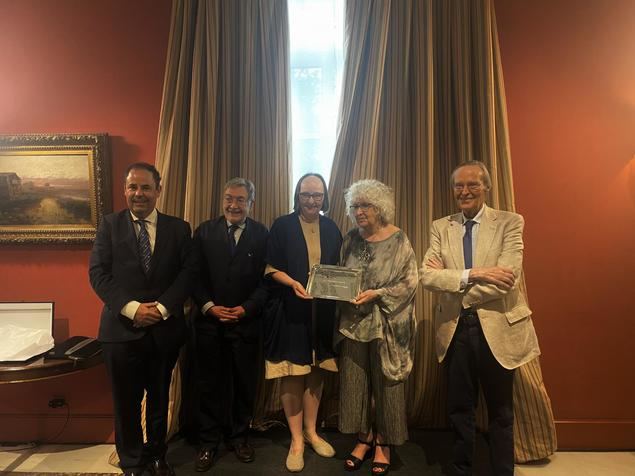 Entregan el XVIII Premio Otto de Habsburgo a Teresa Freixes