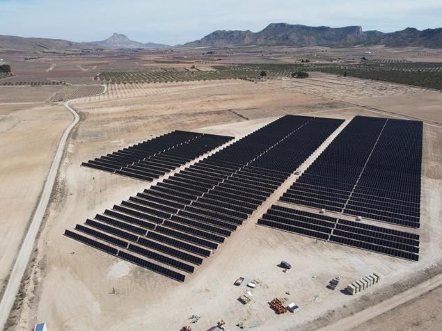 Grupo Visalia construye su primer parque fotovoltaico en Jumilla con una potencia de 3,7MWp