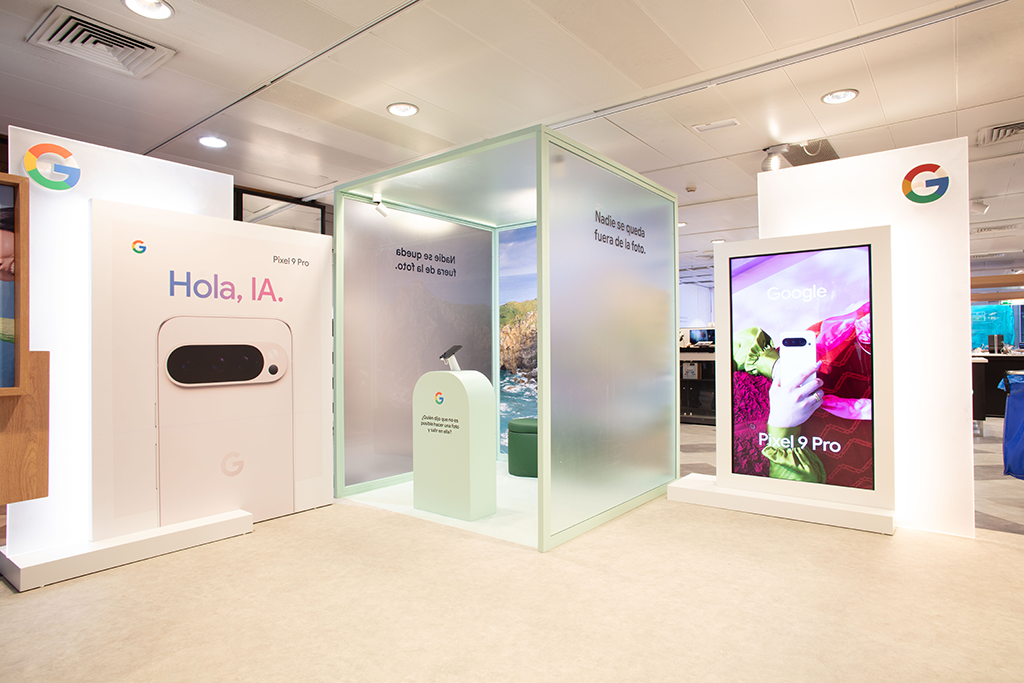 El Corte Inglés explora en Inteligencia Artificial con el nuevo Pixel 9 de Google a través de Magic Rooms