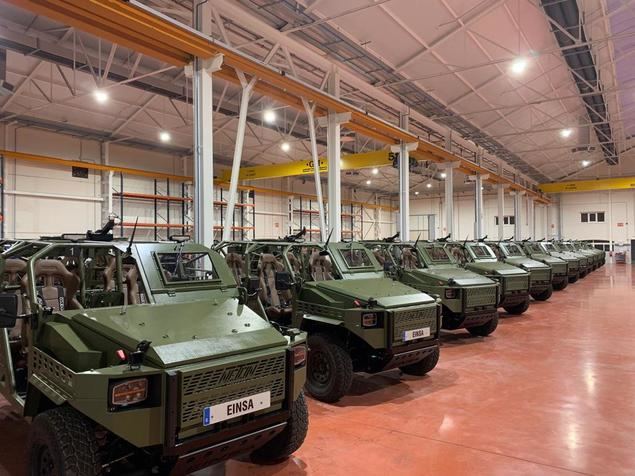 EINSA entrega 24 Vehículos Ligeros de Operaciones Especiales (VLOE) Netón Mk2 al Ejército de Tierra