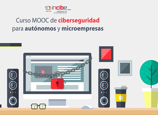 Incibe ofrece un curso gratuito online sobre ciberseguridad para microempresas y autónomos