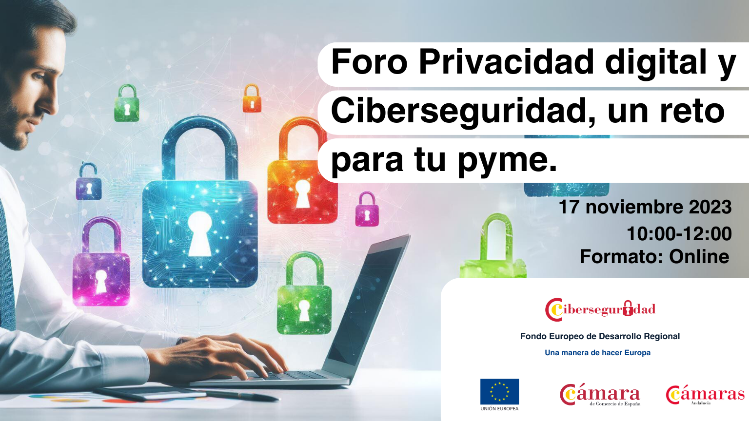 Cámaras de Comercio de Andalucía preparan a las empresas para reforzar su ciberseguridad