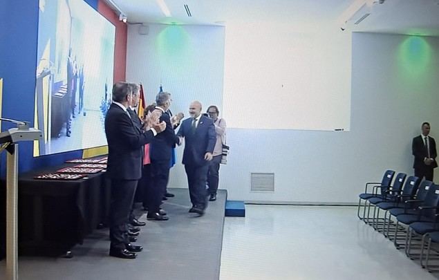 Interior entrega al CERMI la Cruz de Plata de la Orden del Mérito de la Guardia Civil