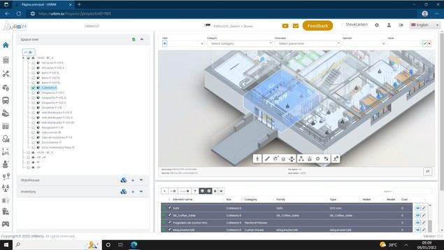 Gestione sus activos desde modelos 3D con URBIM, la solución en la que usted y su activo son el centro, es ya una realidad