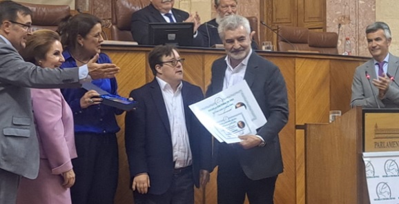 Javier Benavente Barrón, distinguido con el premio especial al voluntariado