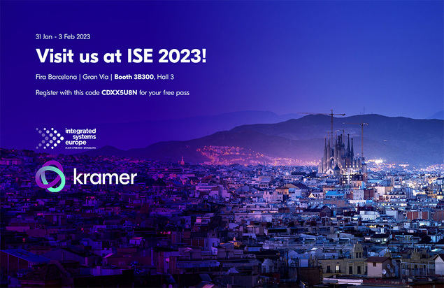 Kramer participará en ISE 2023