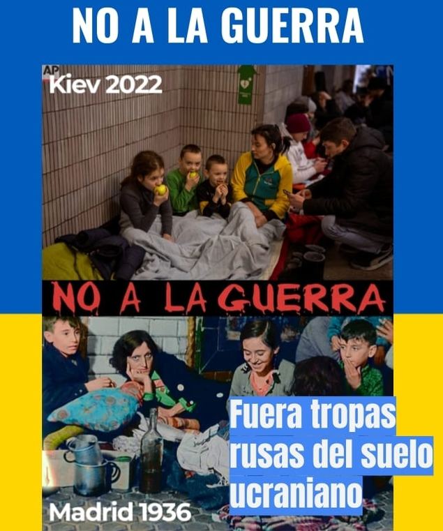 Kiev 2022 - Madrid 1936, una comparación posible