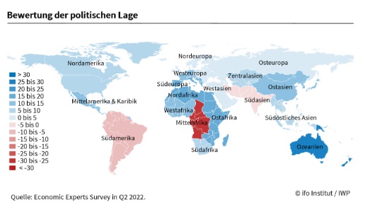Economistas ven un rayo de esperanza para la situación política en casi todas las regiones del mundo