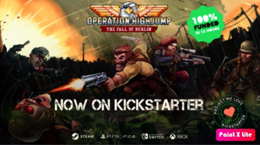 El estudio español Mansion Games alcanza un 1.094% de financiación para su videojuego ‘Operation Highjump: The Fall of Berlin’