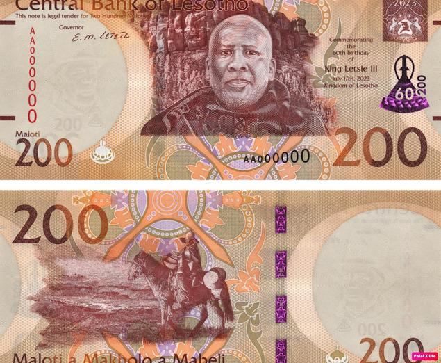Dos billetes de Marruecos y Lesoto, galardonados como “Billetes del Año'