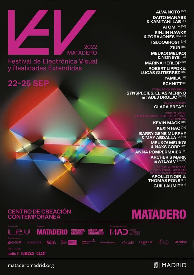 El arte digital de Taiwán invade Matadero Madrid en el festival L.E.V.