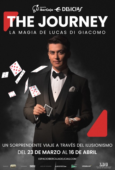 El mago internacional de las celebrities Lucas Di Giacomo llega a Madrid con su esperado show familiar The Journey