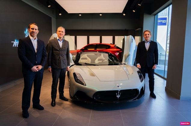 Maserati abre su nuevo concepto de tienda en Madrid