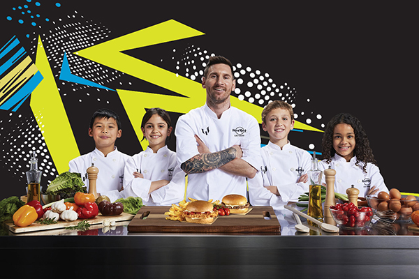 Hard Rock Cafe Barcelona y Leo Messi unen fuerzas para crear su primer menú infantil: The Hard Rock Messi Kids Menu