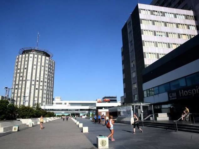El Hospital Universitario de La Paz, donde falleció Silvia Idalia Serrano.