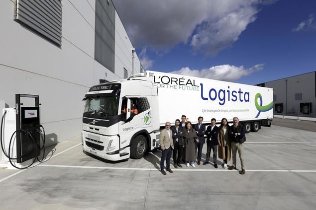 L’Oréal Groupe y Logista Freight presentan su apuesta por la descarbonización del transporte