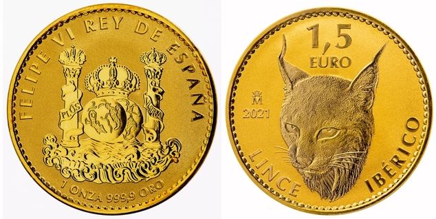 La Fábrica Nacional de Moneda y Timbre - Real Casa de la Moneda, lanza el primer bullion español de oro