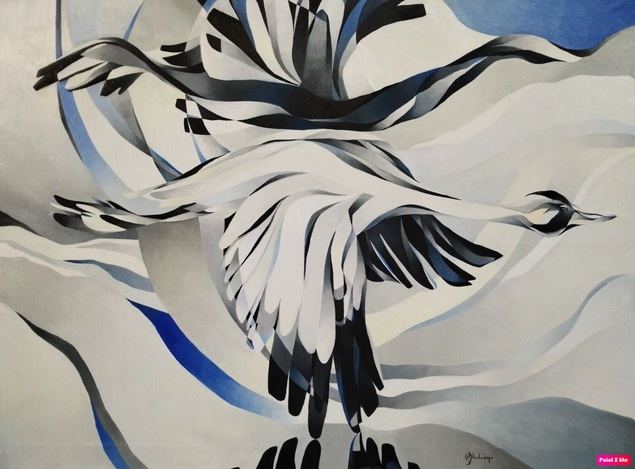 Barcelona acoge una revolucionaria exposición de pintura sobre música tecno