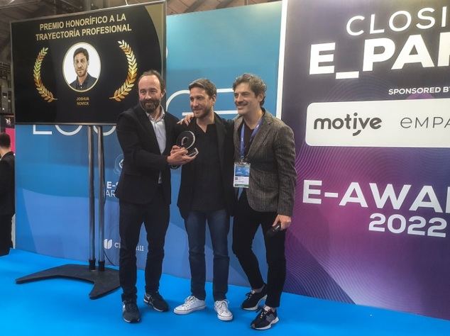 Joshua Novick, premio Honorífico por su trayectoria profesional en los e-Awards 2022